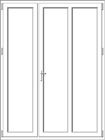 PVC door model 58 PVC door model 58